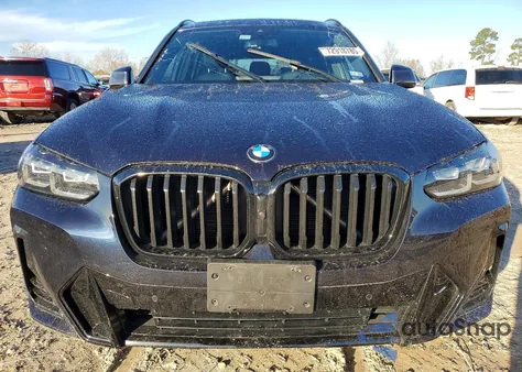 2024 BMW X3 xDrive30I z USA, uszkodzony, nr VIN 5UX53DP05R9U37459